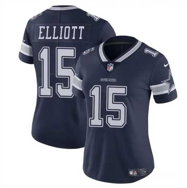 Women's Dallas Cowboys #15 Ezekiel Elliott Navy Vapor Limited Football Stitched Jersey Dzhi,We sell and wholesale Women's Dallas Cowboys #15 Ezekiel Elliott Navy Vapor Limited Football Stitched Jersey Dzhi on line form chian!